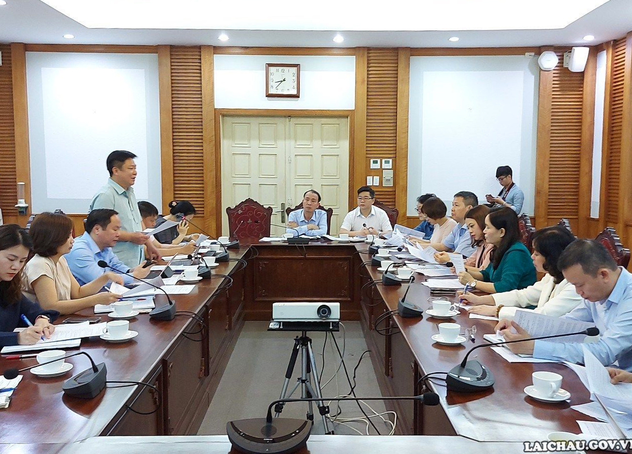 Thứ trưởng Bộ Văn hóa, Thể thao và Du lịch làm việc với Đoàn công tác của UBND tỉnh Lai Châu