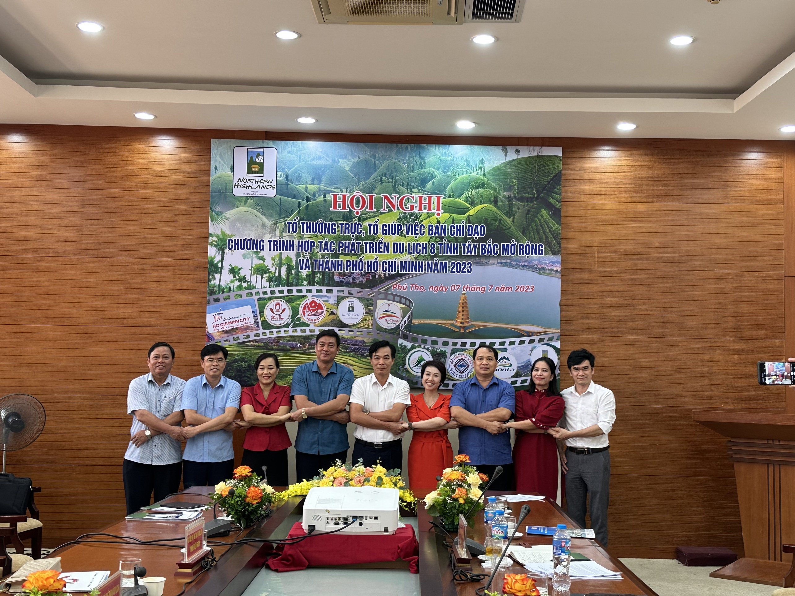 Lai Châu tham dự Hội nghị Tổ thường trực, Tổ giúp việc Ban Chỉ đạo Nhóm hợp tác phát triển du lịch năm 2023 tổ chức tại Phú Thọ