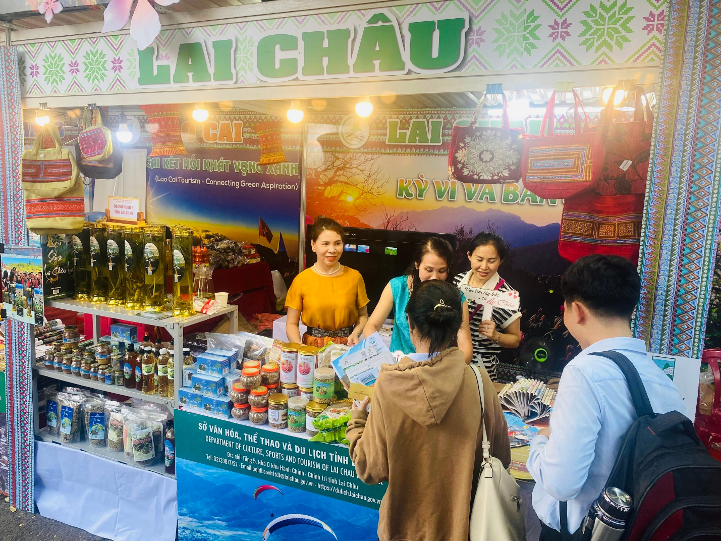 Lai Châu quảng bá du lịch tại Ngày hội Du lịch Thành phố Hồ Chí Minh lần thứ 20 năm 2024