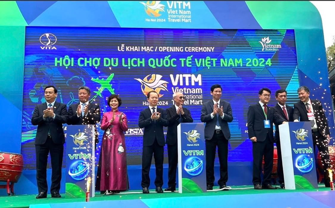 Quảng bá du lịch Lai Châu tại Hội chợ du lịch Quốc tế Việt Nam VITM Hà Nội năm 2024