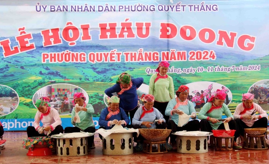 Đồng bào Giáy ở Lai Châu vui hội Háu Đoong 2024