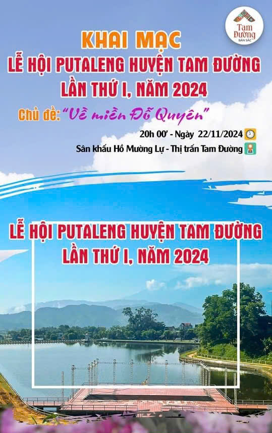 LỄ HỘI PUTALENG HUYỆN TAM ĐƯỜNG LẦN THỨ I, NĂM 2O24