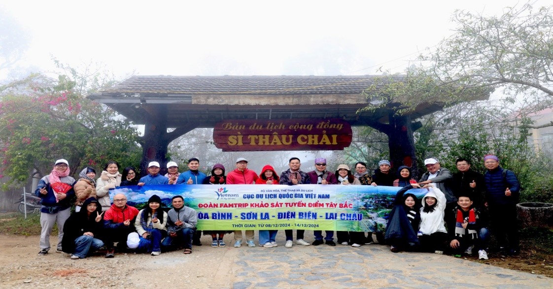 Lai Châu đón Đoàn Famtrip Cục Du lịch Quốc gia Việt Nam