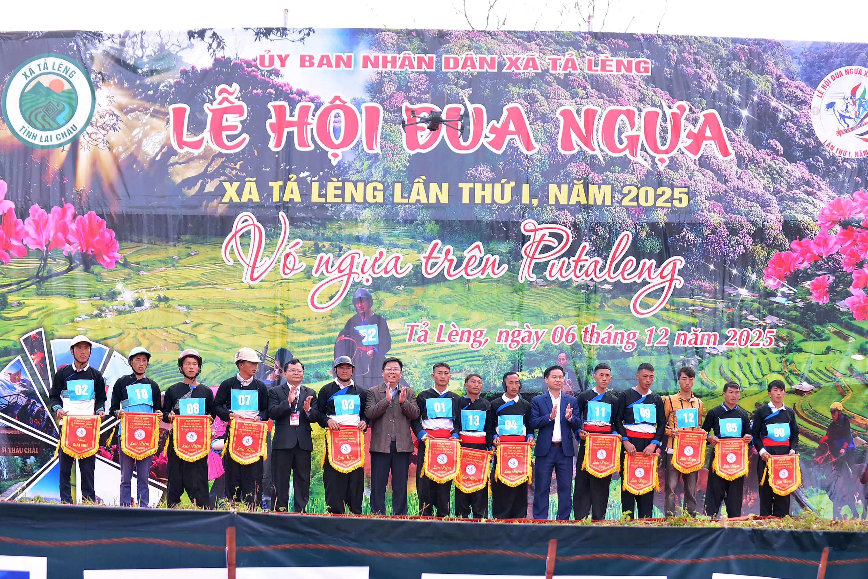 Những hình ảnh đặc sắc tại Lễ hội đua ngựa xã Tả Lèng lần thứ I, năm 2025