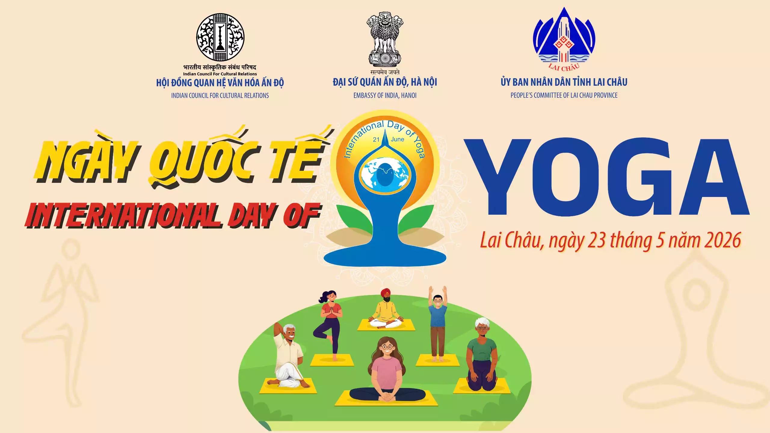 Lai Châu tổ chức Ngày Quốc tế Yoga năm 2026