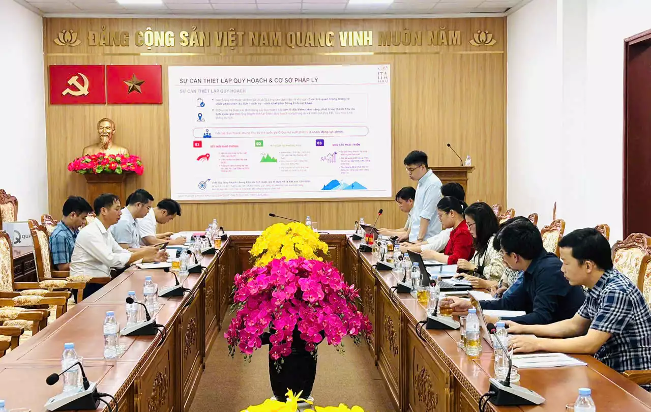 Lai Châu thống nhất phương án Quy hoạch Khu du lịch quốc gia Ô Quy Hồ với các địa phương liên quan tại Đồ án