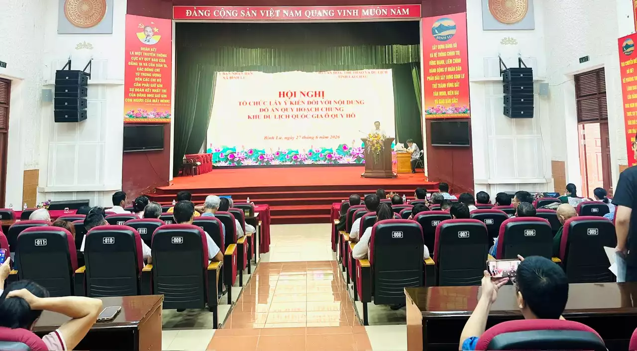 Lai Châu lấy ý kiến cộng đồng dân cư hoàn thiện Quy hoạch chung Khu du lịch Quốc gia Ô Quy Hồ