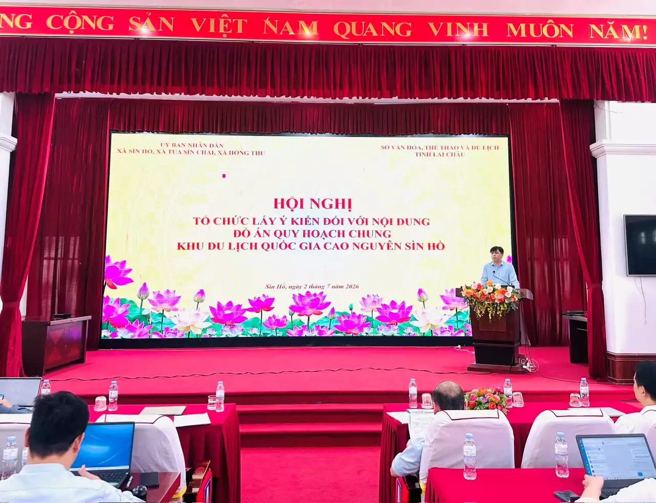 Lai Châu lấy ý kiến hoàn thiện Quy hoạch chung Khu du lịch Quốc gia Cao nguyên Sìn Hồ